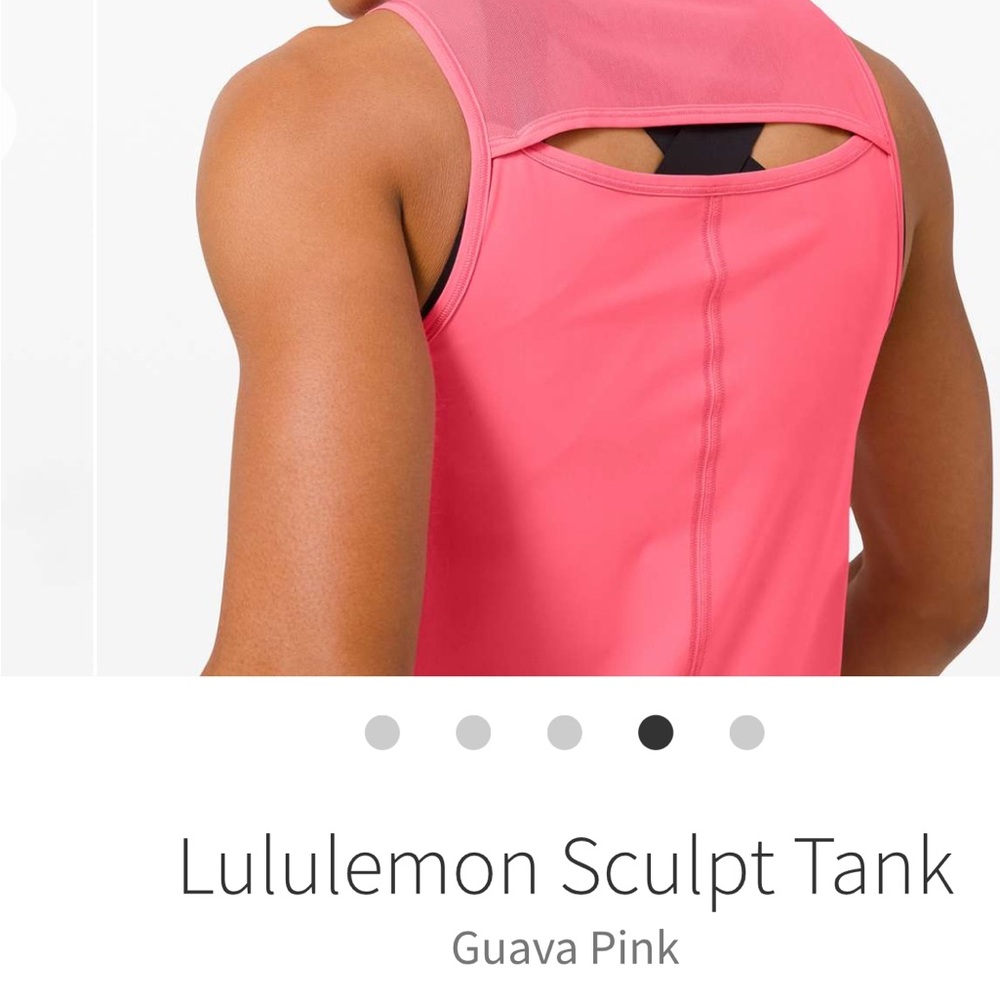 Lululemon Sculpt Tank